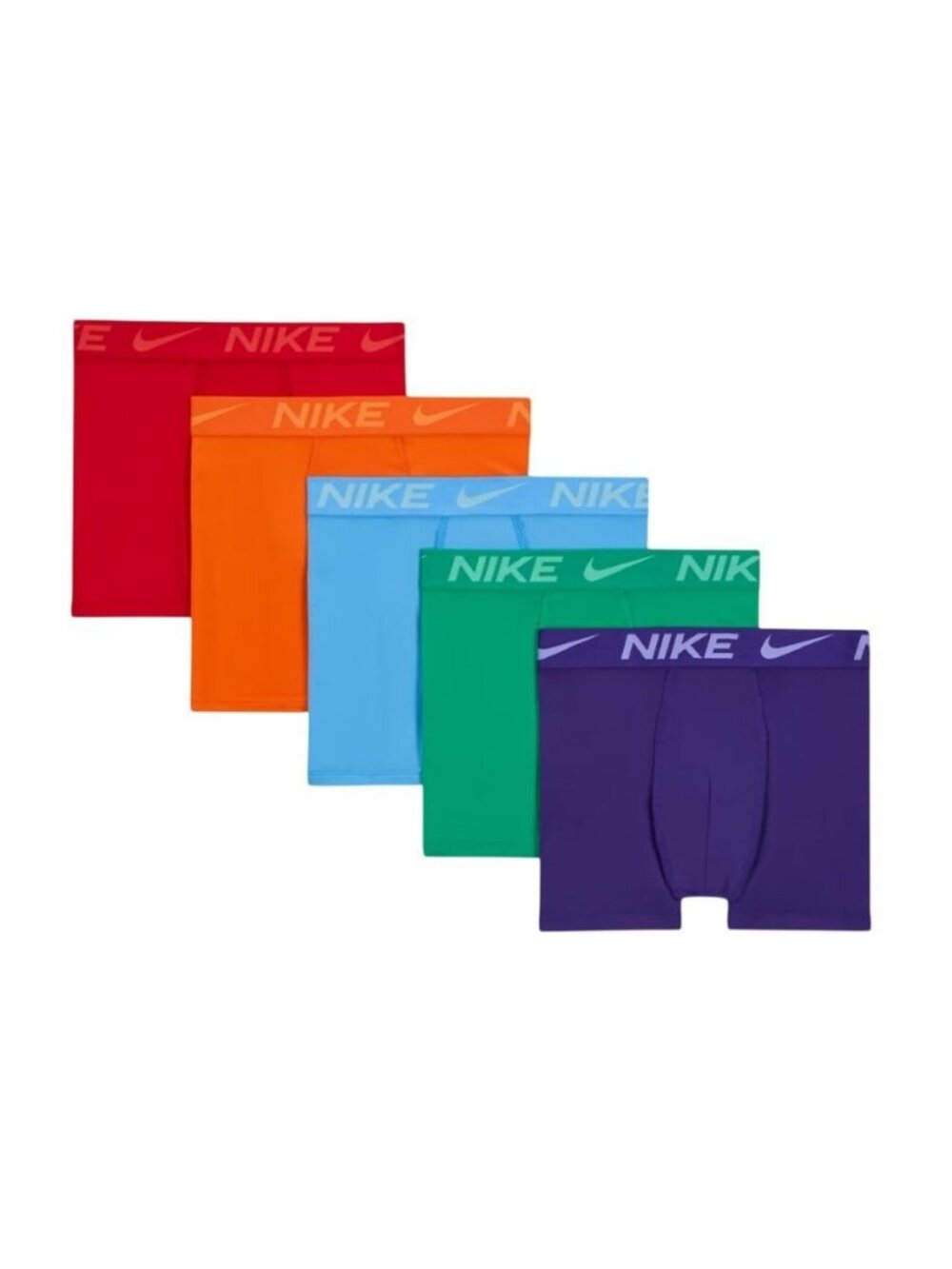 Nike Youth Dri-Fit Boxer Brief 5-Pack logo Size XL (13-15 years) NEW WITH TAGS!